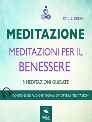 cover image of Meditazione. Meditazioni per il benessere